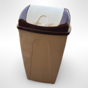 سطل نفايات بلاستيك سكني 25 لتر مع غطاء مروحة 1425